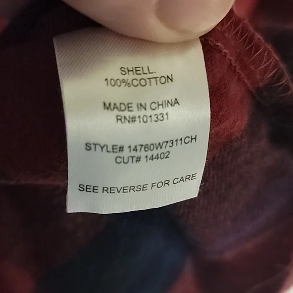 Charlotte Russe Woman's Flannel - Picture 9 of 10